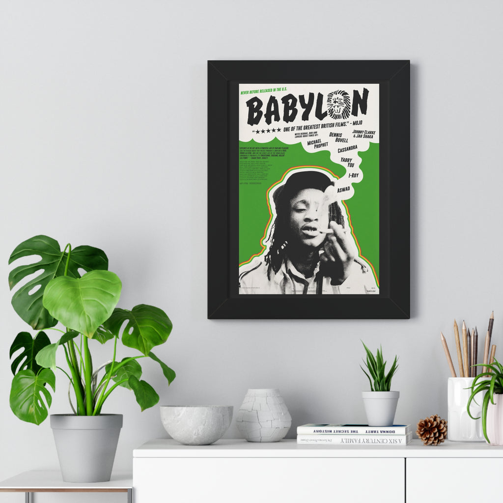 Vintage Jamaican Babylon Movie Poster - Irie Blues Boutique