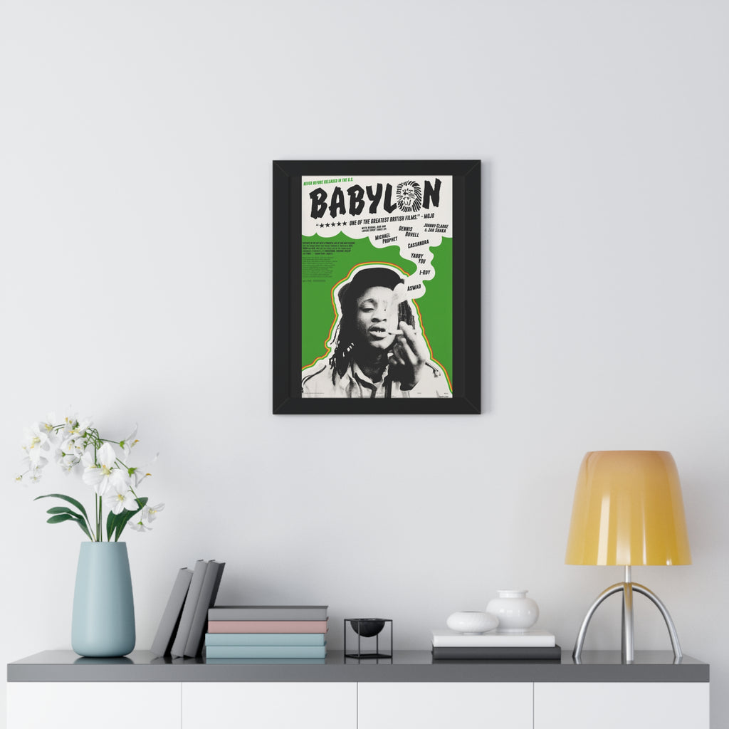 Vintage Jamaican Babylon Movie Poster - Irie Blues Boutique