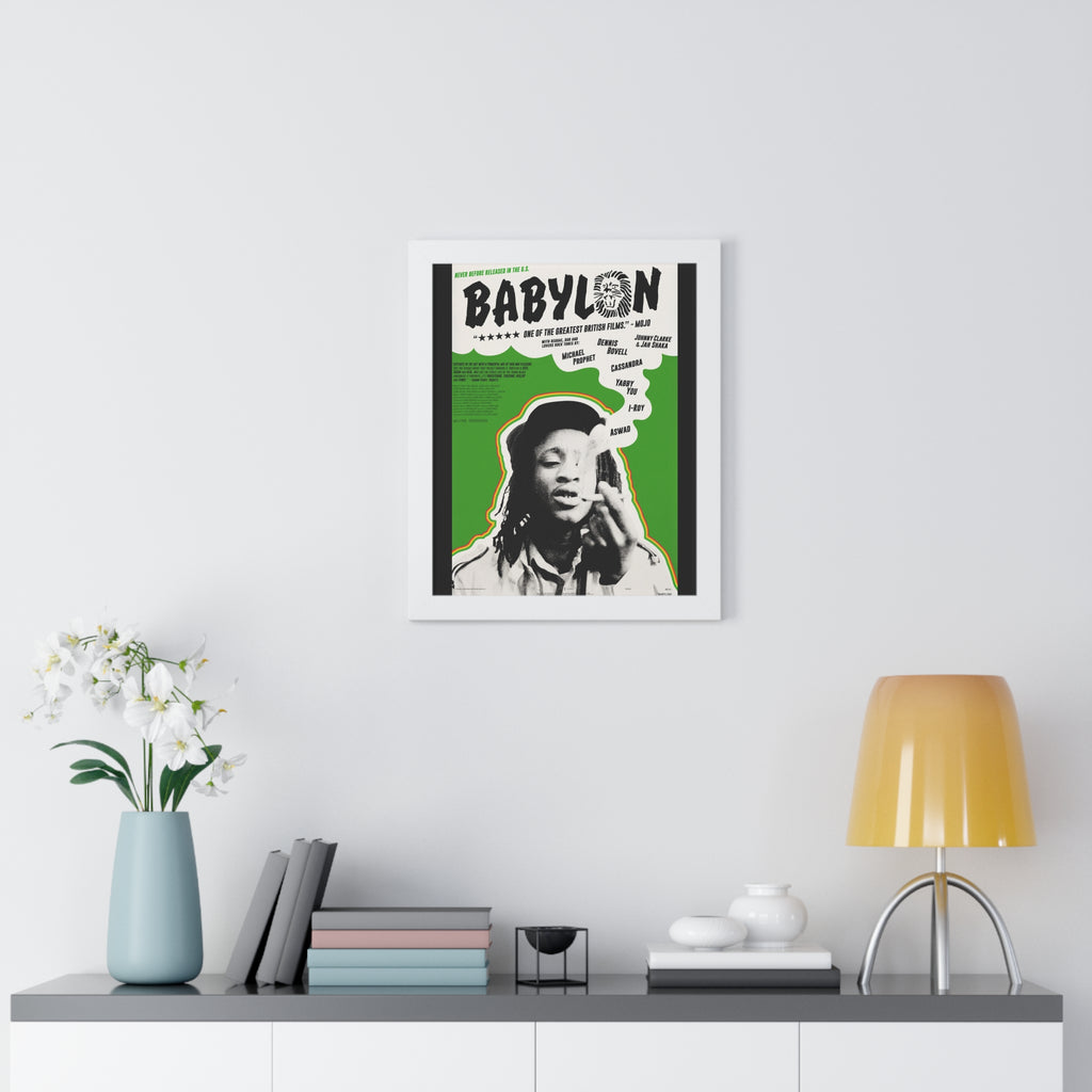 Vintage Jamaican Babylon Movie Poster - Irie Blues Boutique