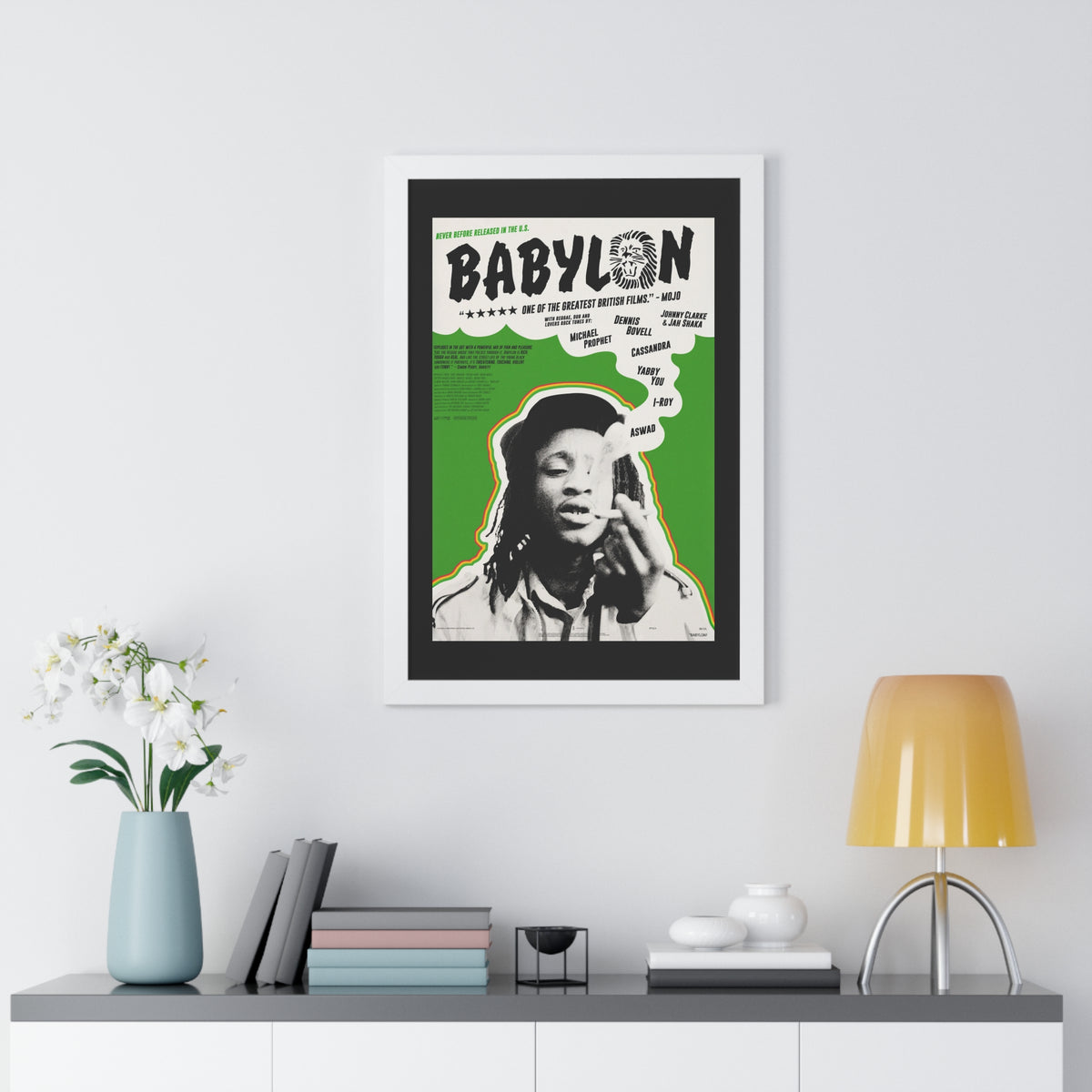 Vintage Jamaican Babylon Movie Poster - Irie Blues Boutique