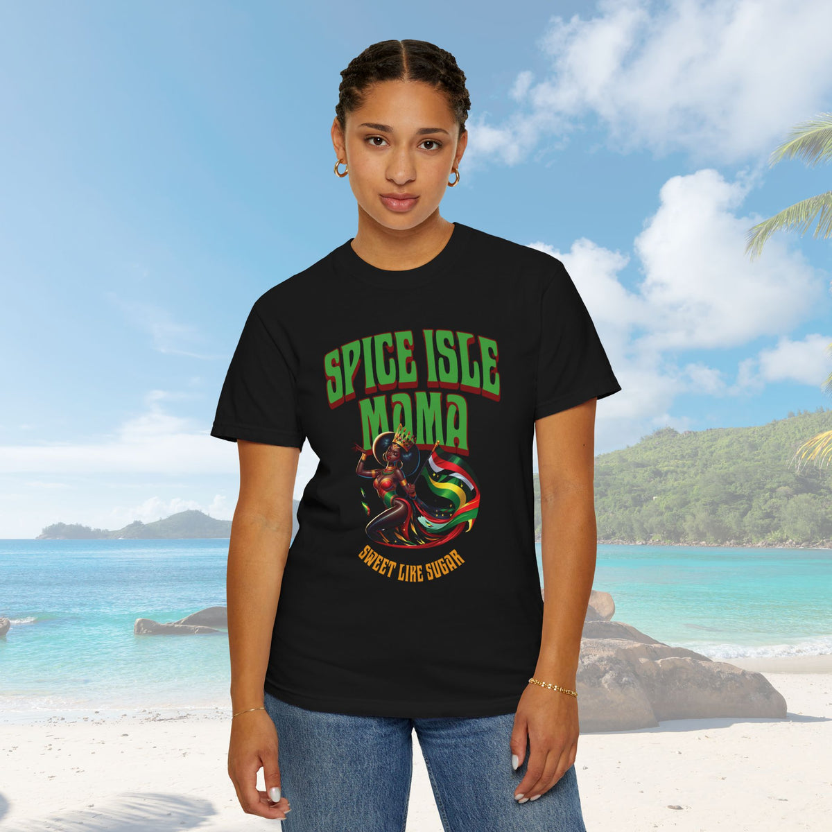 Spice Isle Mama, Sweet Like Sugar Tee - Irie Blues Boutique