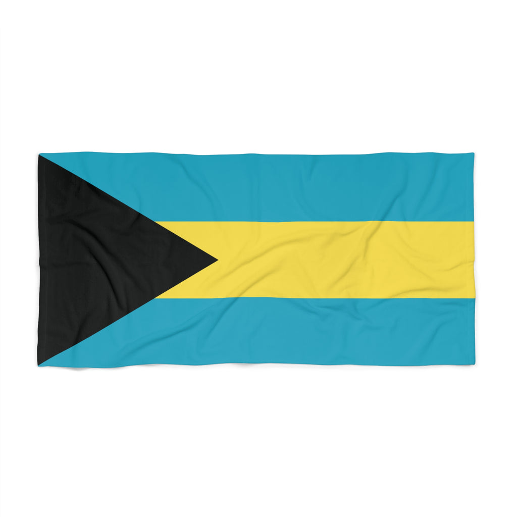 Bahamas Flag Beach Towel - Irie Blues Boutique