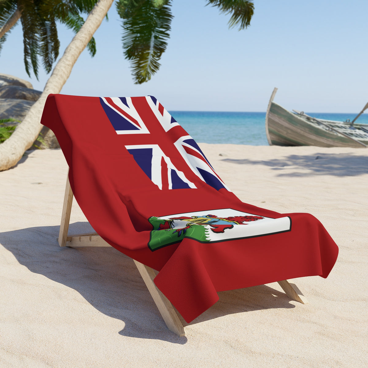 Bermuda Flag Beach Towel - Irie Blues Boutique