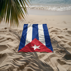 Cuba Flag Beach Towel - Irie Blues Boutique