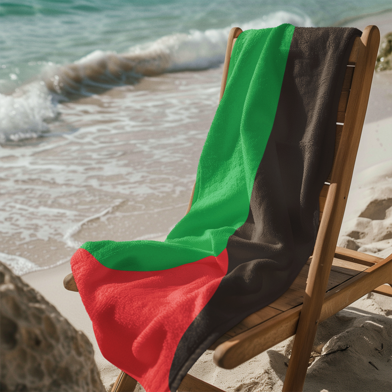 Martinique Flag Beach Towel - Irie Blues Boutique