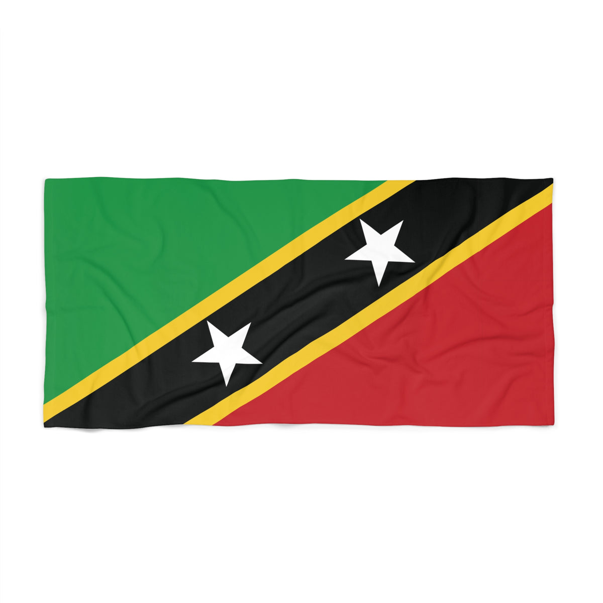 St. Kitts and Nevis Flag Beach Towel - Irie Blues Boutique