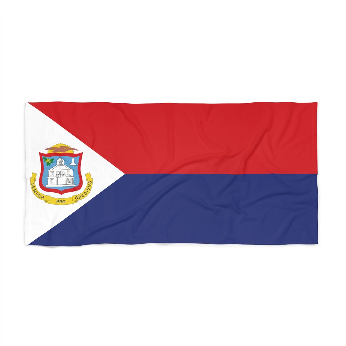 St Maarten Flag Beach Towel - Irie Blues Boutique