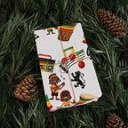 Reggae Theme Wrapping Papers (White) - Irie Blues Boutique