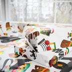 Reggae Theme Wrapping Papers (White) - Irie Blues Boutique