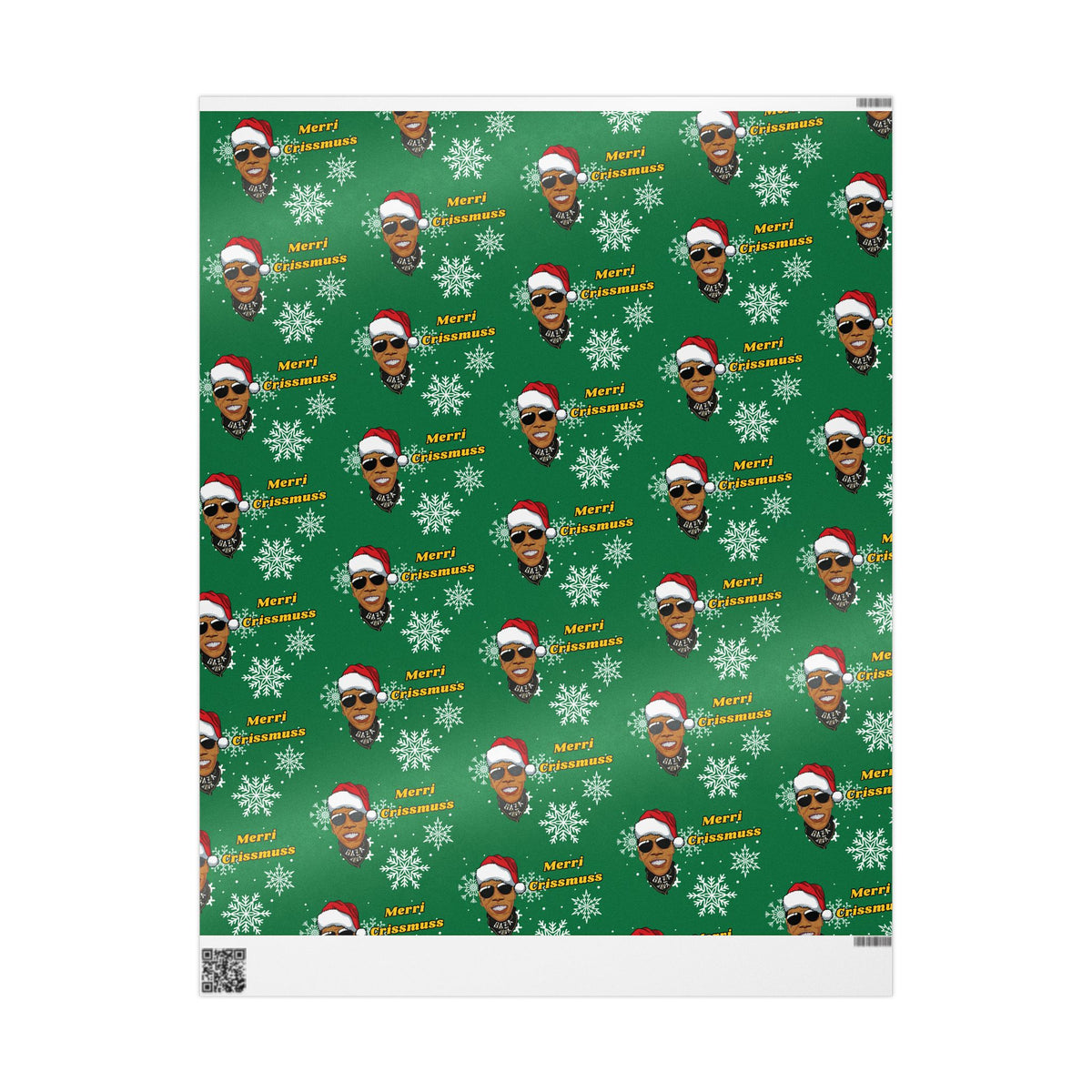 Vybz Kartel Christmas Gift Wrap - Irie Blues Boutique