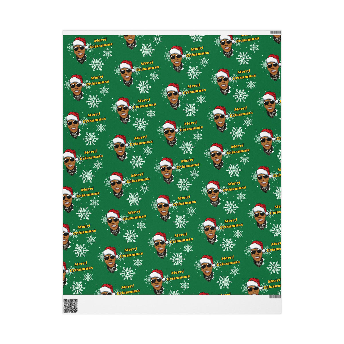 Vybz Kartel Christmas Gift Wrap - Irie Blues Boutique