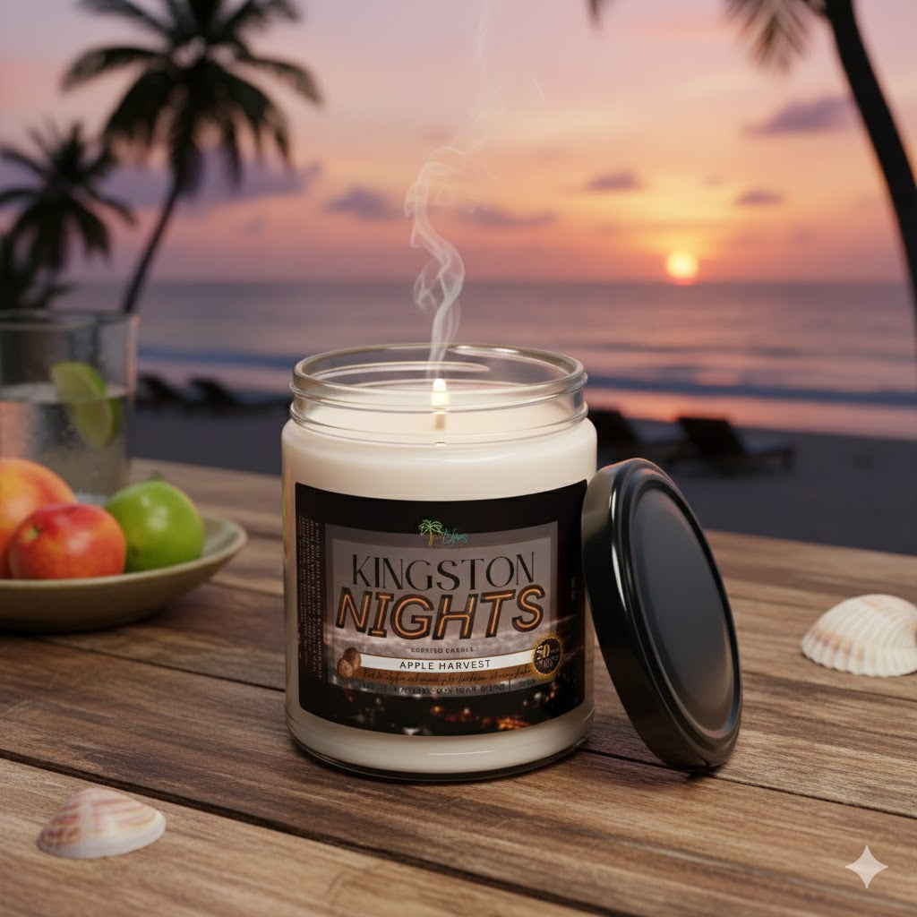 Kingston Nights Scented Soy Candle - Irie Blues Boutique