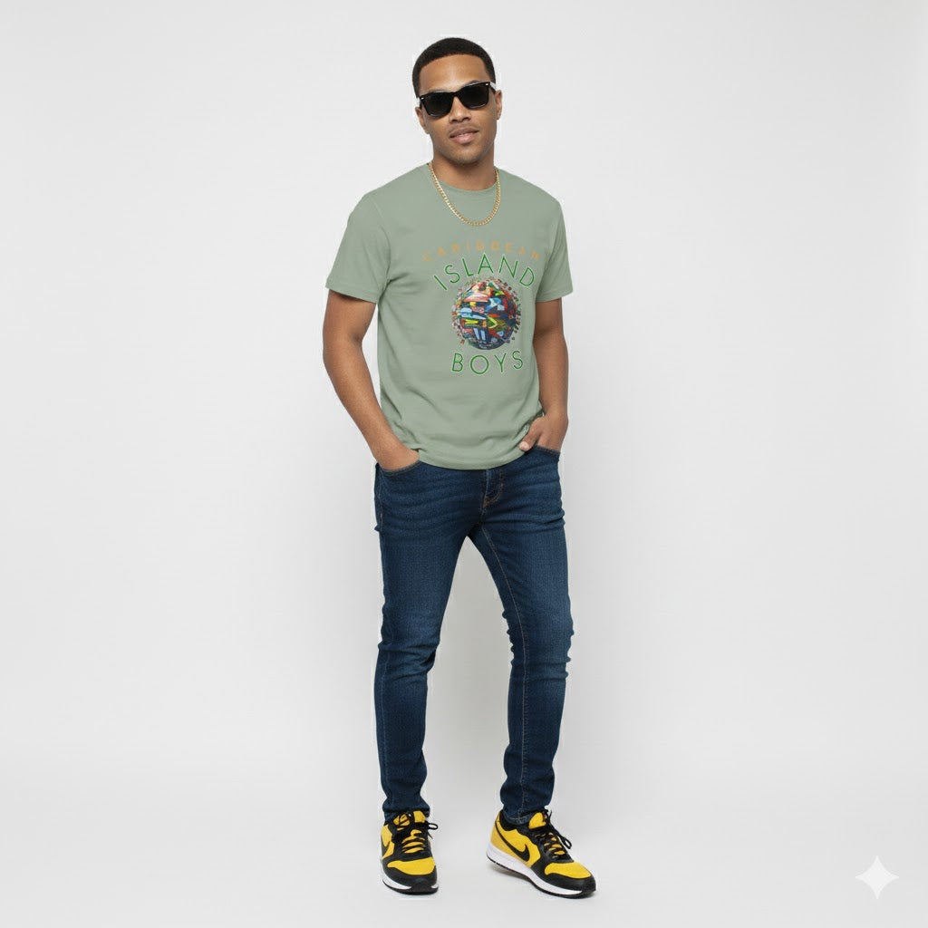 Caribbean Island Boys Shirt - Irie Blues Boutique