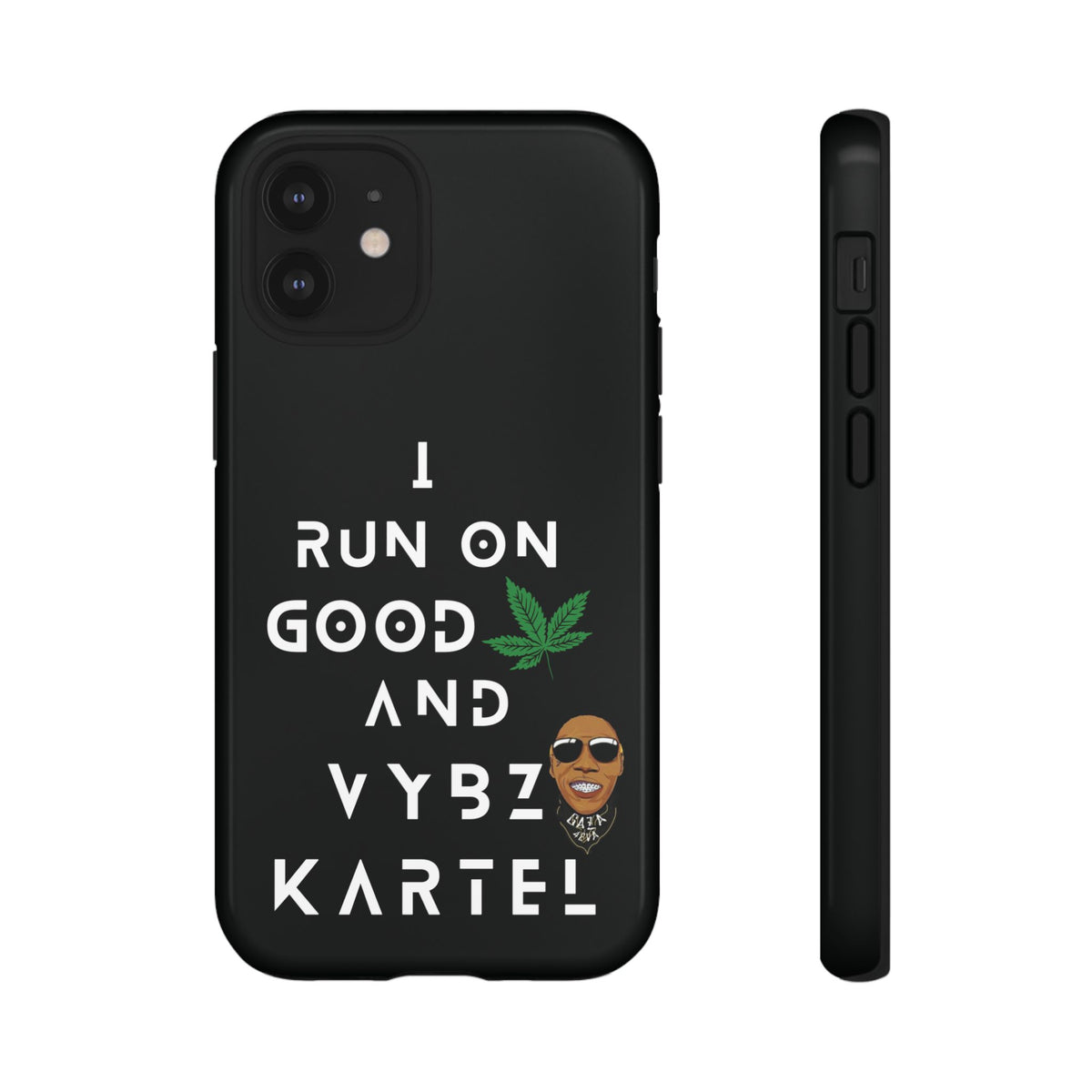 Vybz Kartel & Good Weed Tough Phone Case - Irie Blues Boutique