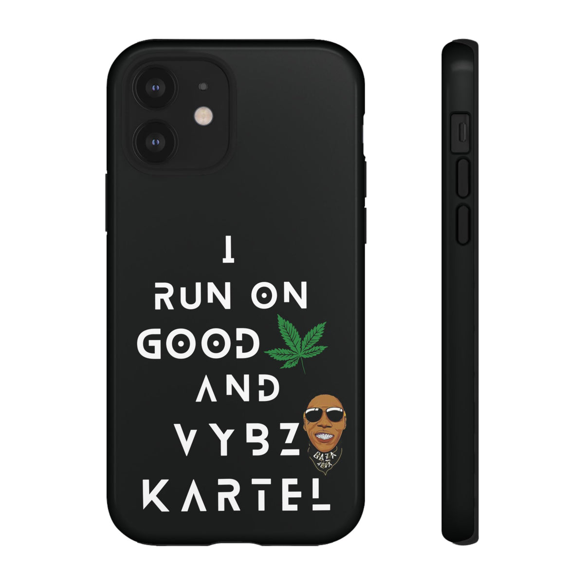Vybz Kartel & Good Weed Tough Phone Case - Irie Blues Boutique