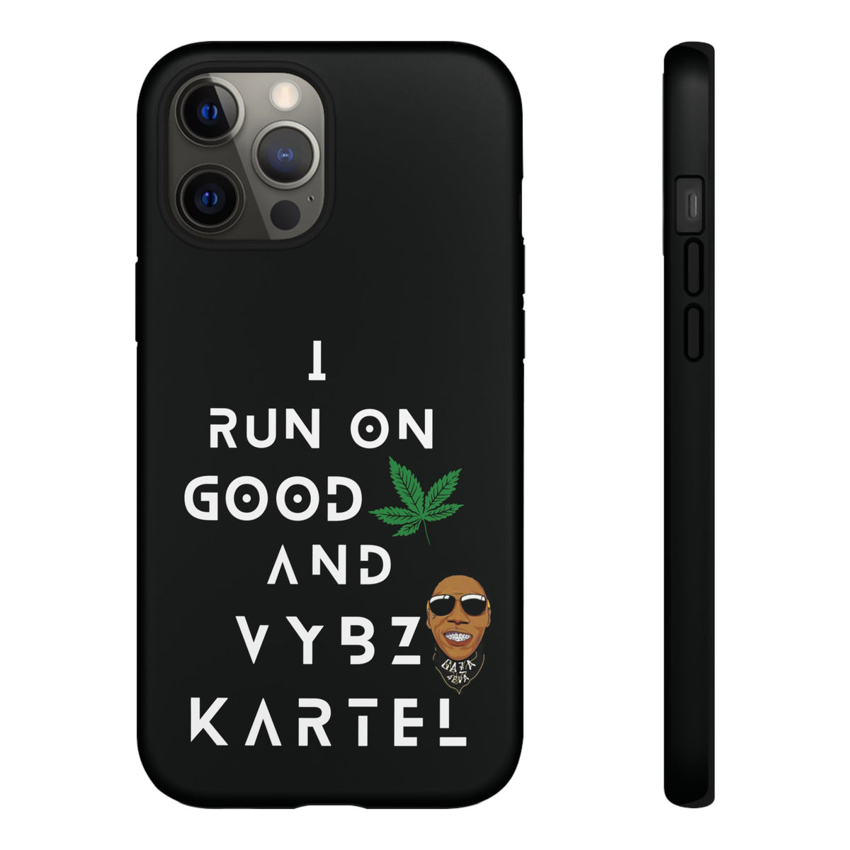 Vybz Kartel & Good Weed Tough Phone Case - Irie Blues Boutique