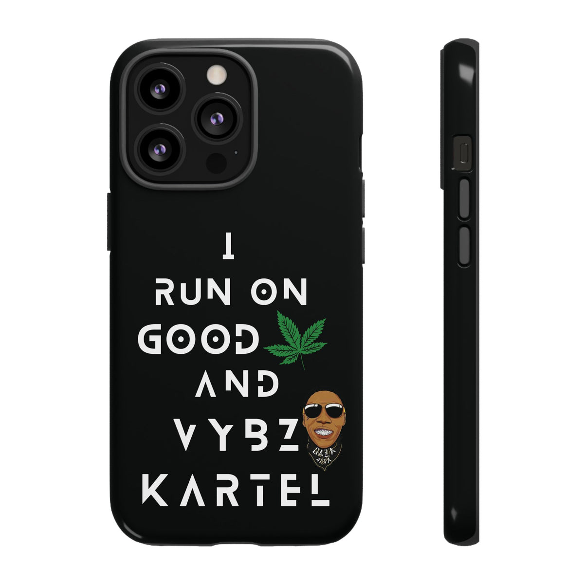 Vybz Kartel & Good Weed Tough Phone Case - Irie Blues Boutique