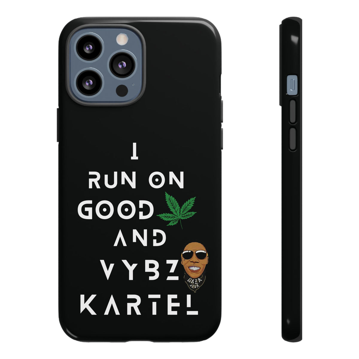 Vybz Kartel & Good Weed Tough Phone Case - Irie Blues Boutique