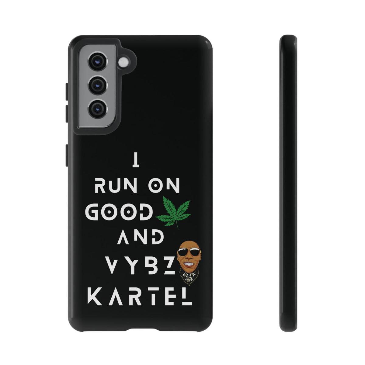 Vybz Kartel & Good Weed Tough Phone Case - Irie Blues Boutique