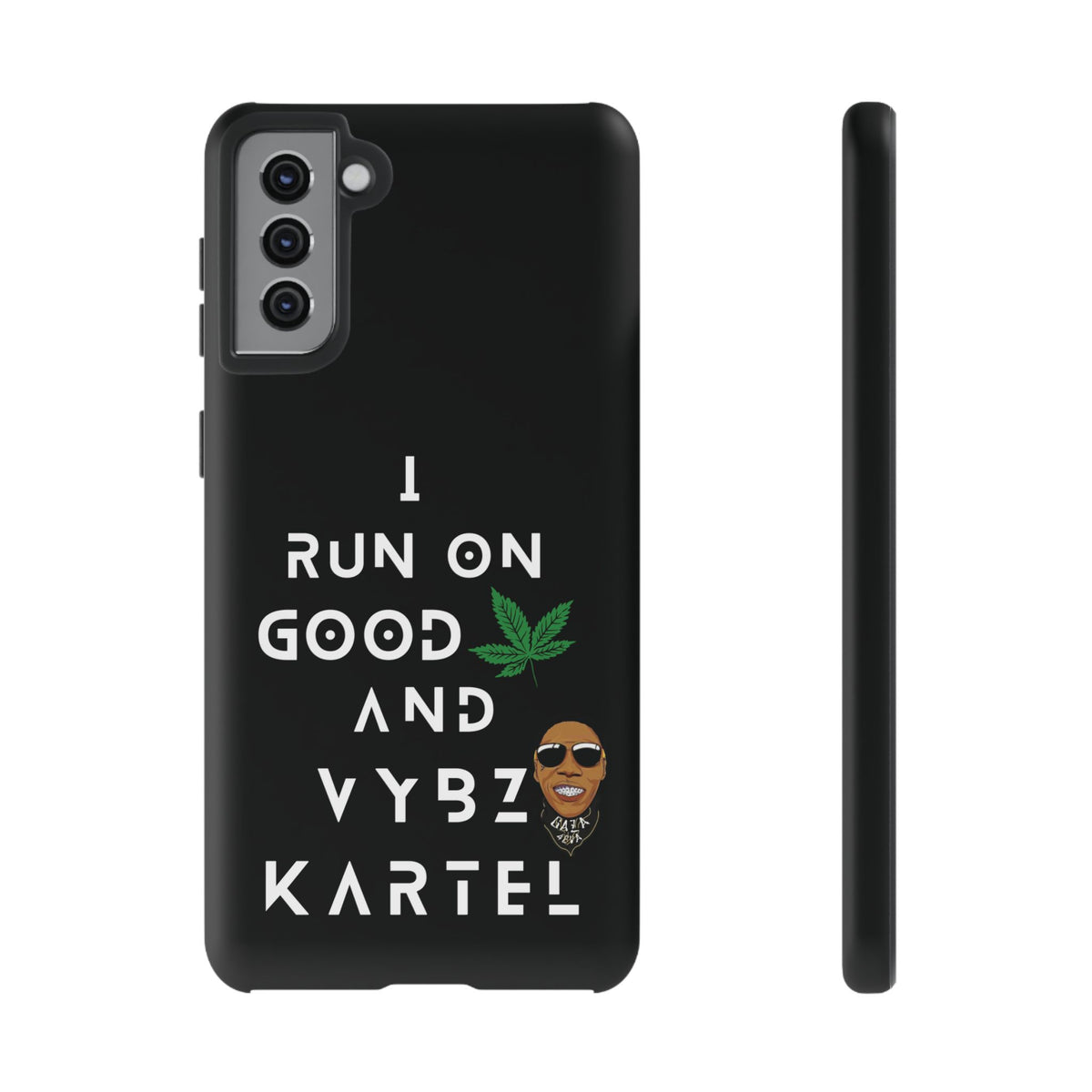 Vybz Kartel & Good Weed Tough Phone Case - Irie Blues Boutique