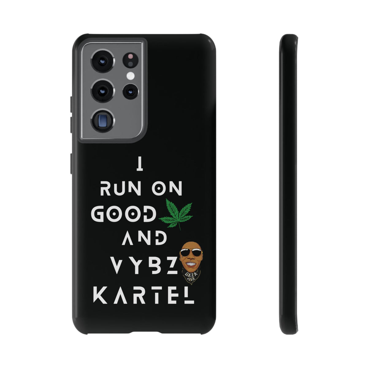 Vybz Kartel & Good Weed Tough Phone Case - Irie Blues Boutique