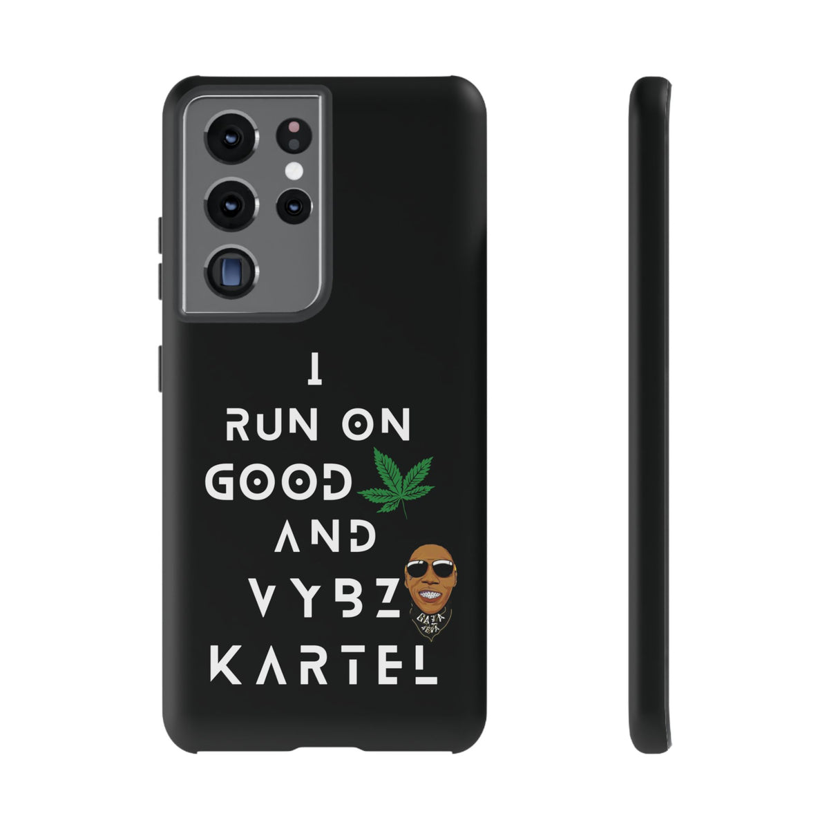 Vybz Kartel & Good Weed Tough Phone Case - Irie Blues Boutique