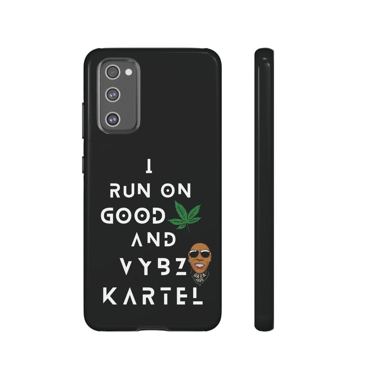 Vybz Kartel & Good Weed Tough Phone Case - Irie Blues Boutique