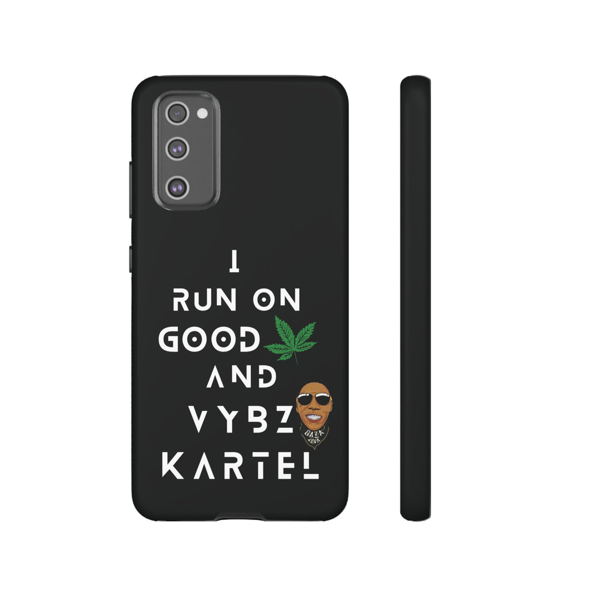 Vybz Kartel & Good Weed Tough Phone Case - Irie Blues Boutique