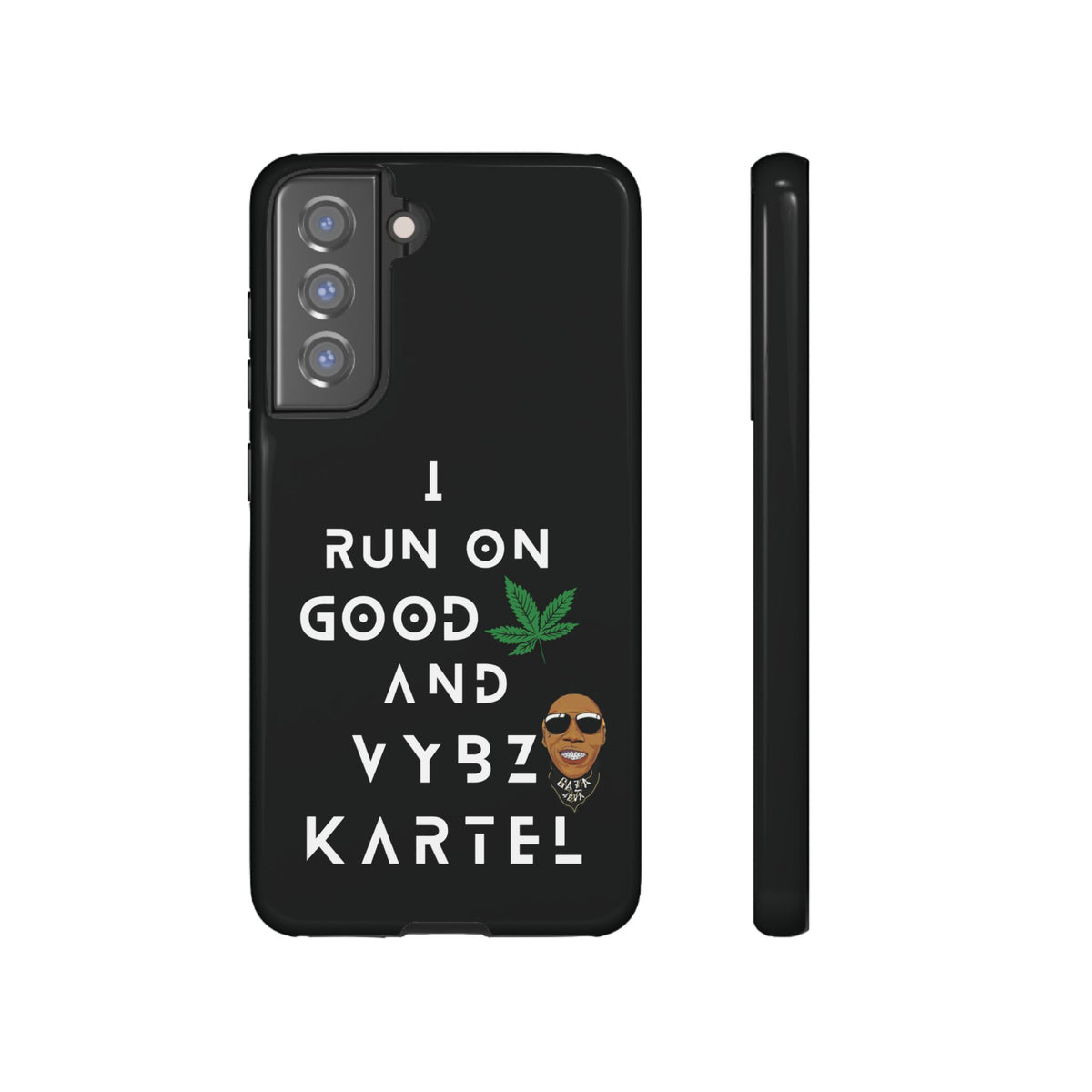Vybz Kartel & Good Weed Tough Phone Case - Irie Blues Boutique