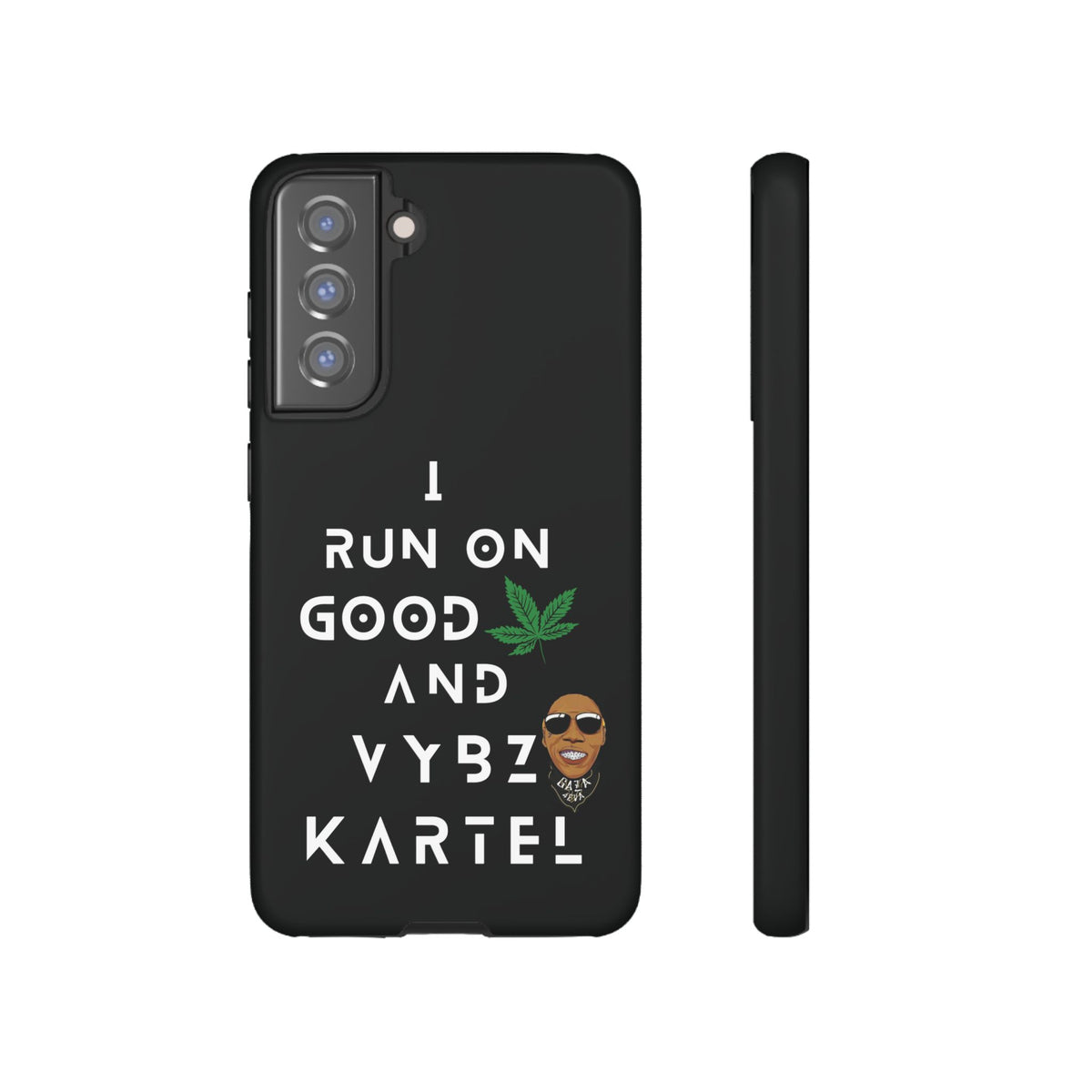 Vybz Kartel & Good Weed Tough Phone Case - Irie Blues Boutique