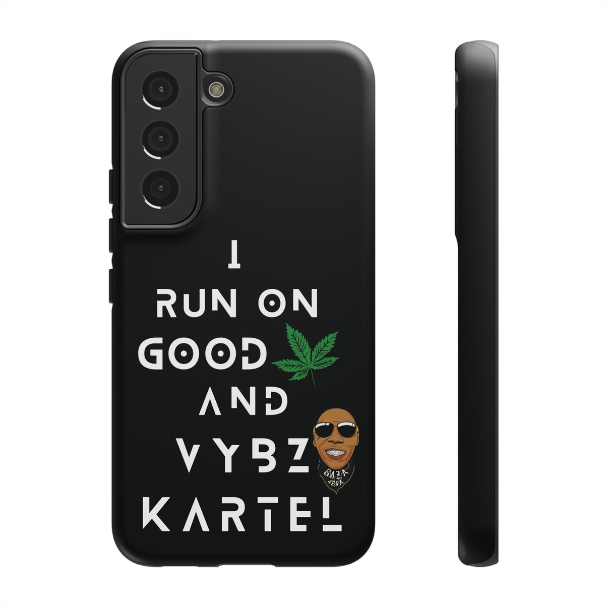 Vybz Kartel & Good Weed Tough Phone Case - Irie Blues Boutique