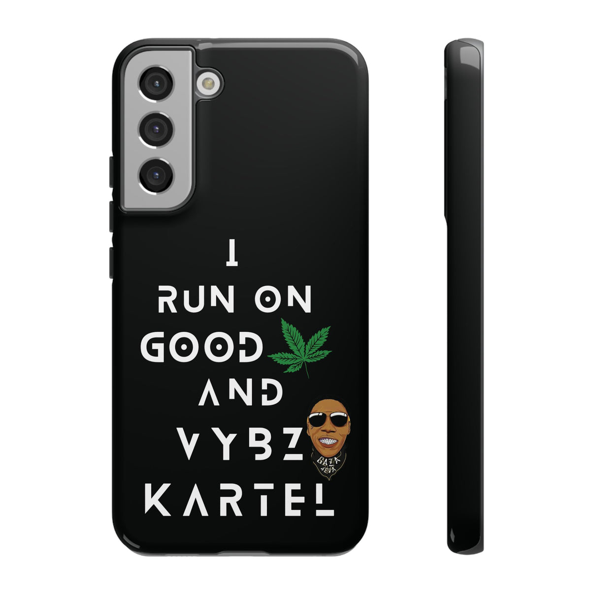 Vybz Kartel & Good Weed Tough Phone Case - Irie Blues Boutique
