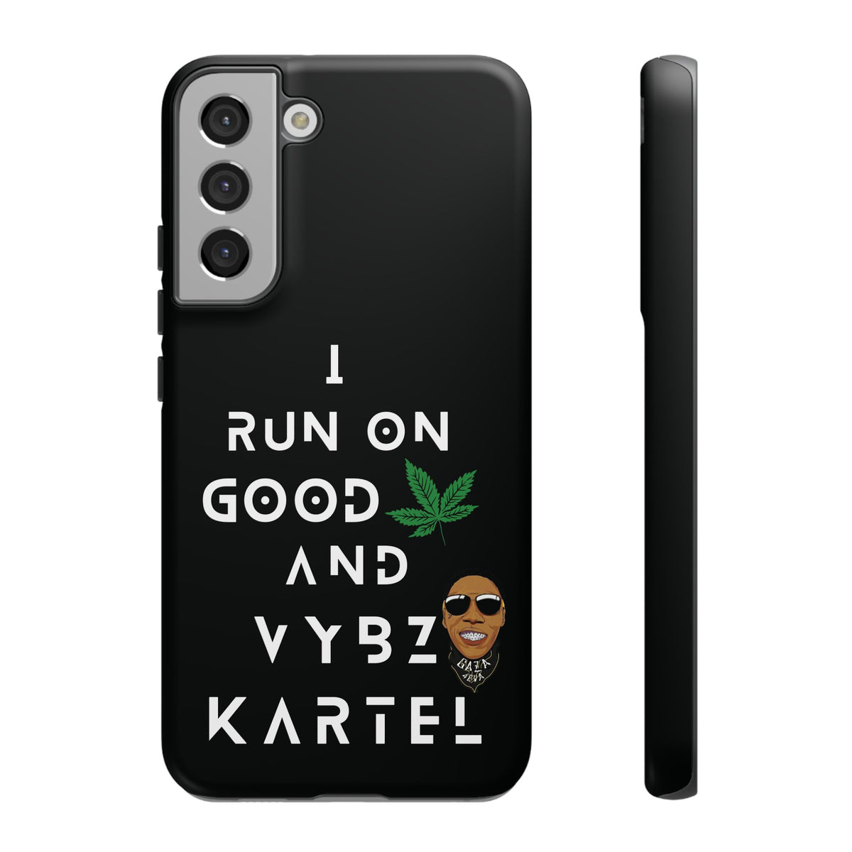 Vybz Kartel & Good Weed Tough Phone Case - Irie Blues Boutique