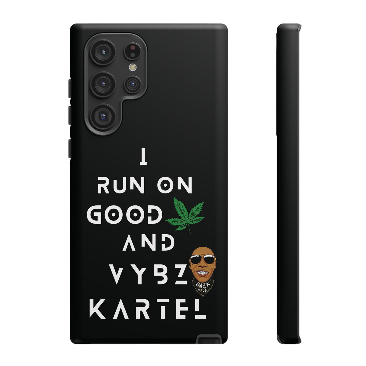 Vybz Kartel & Good Weed Tough Phone Case - Irie Blues Boutique