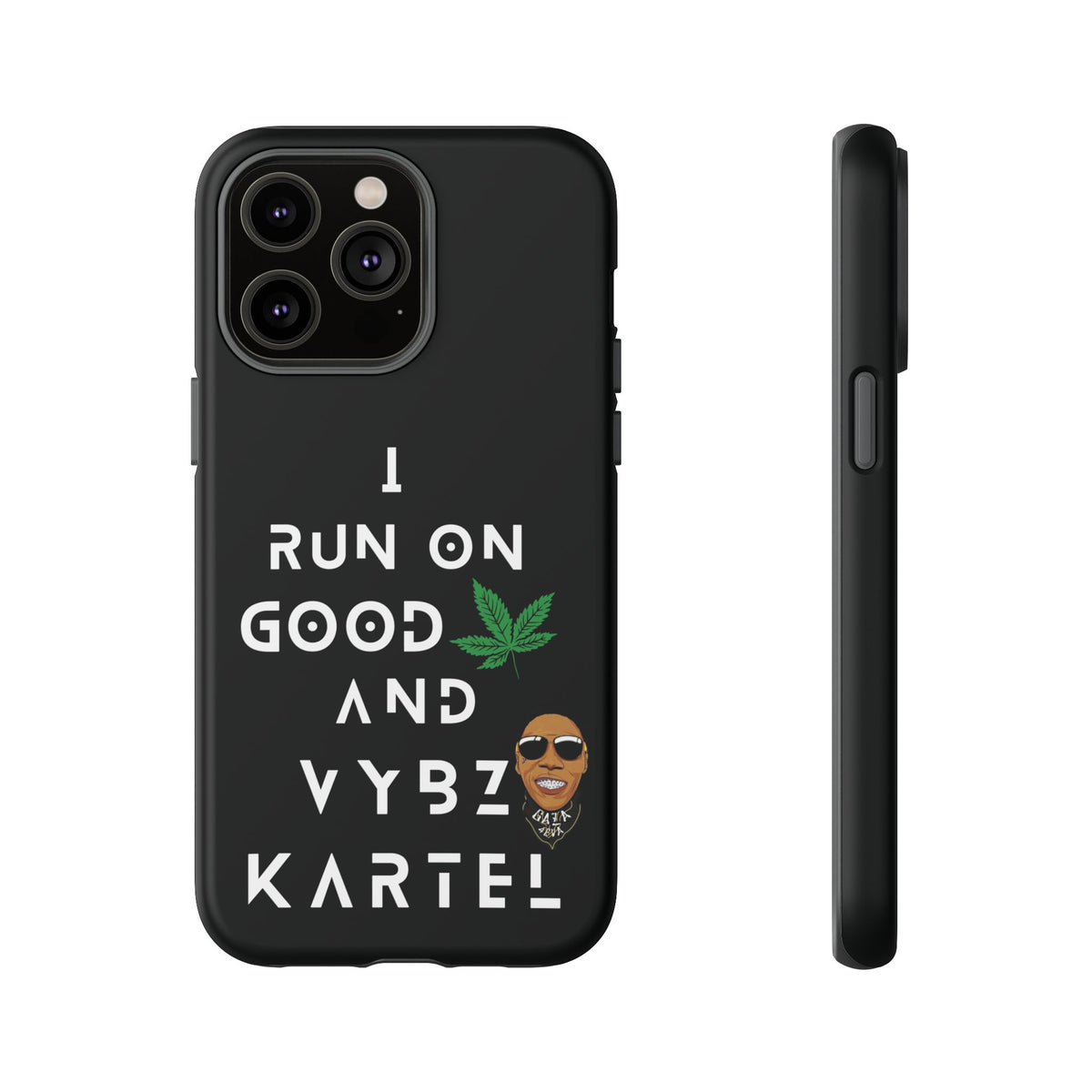 Vybz Kartel & Good Weed Tough Phone Case - Irie Blues Boutique