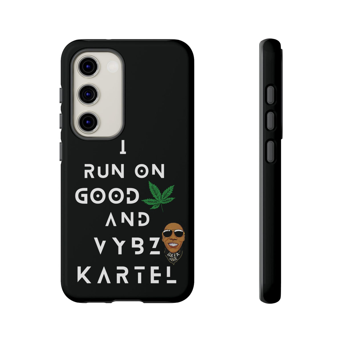 Vybz Kartel & Good Weed Tough Phone Case - Irie Blues Boutique