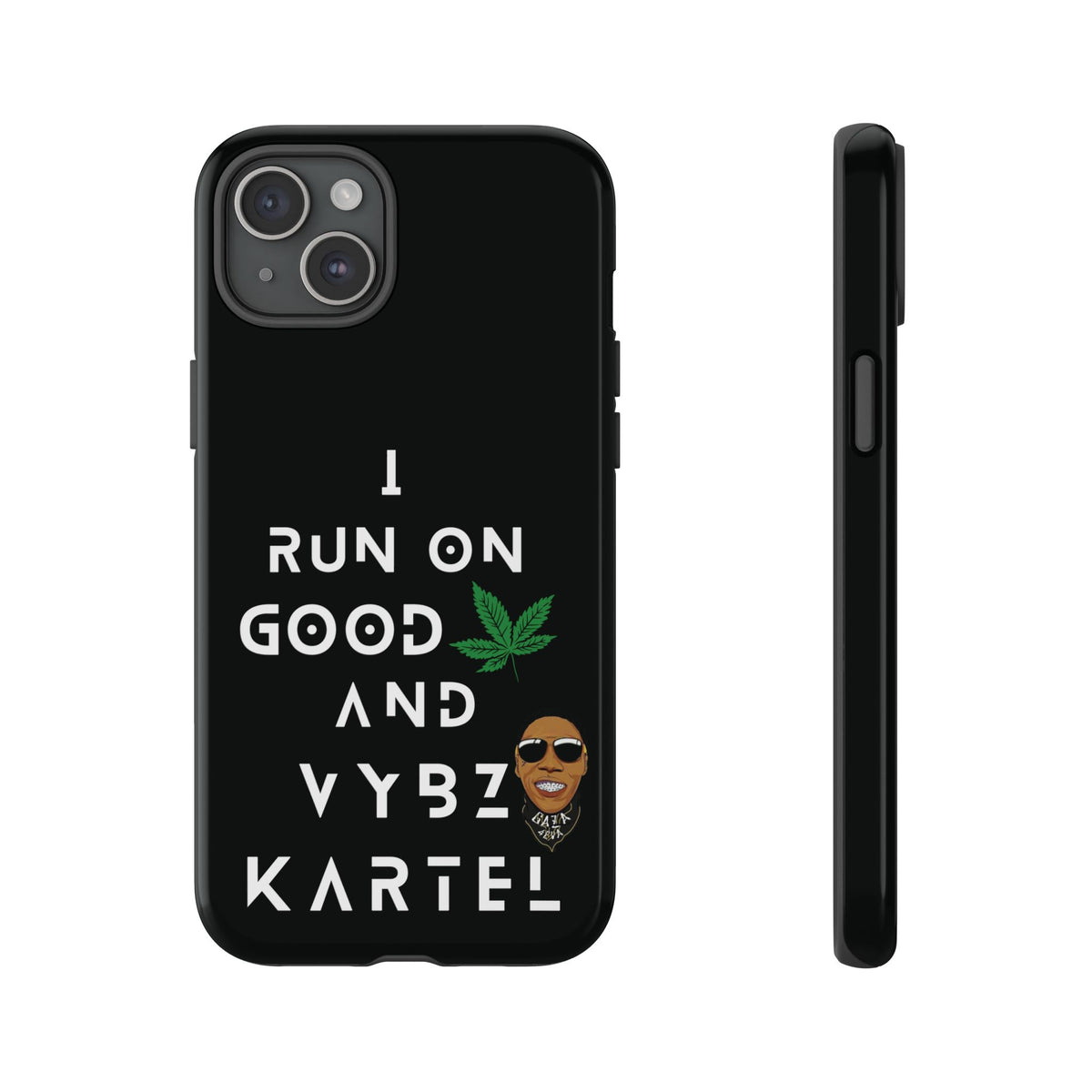 Vybz Kartel & Good Weed Tough Phone Case - Irie Blues Boutique