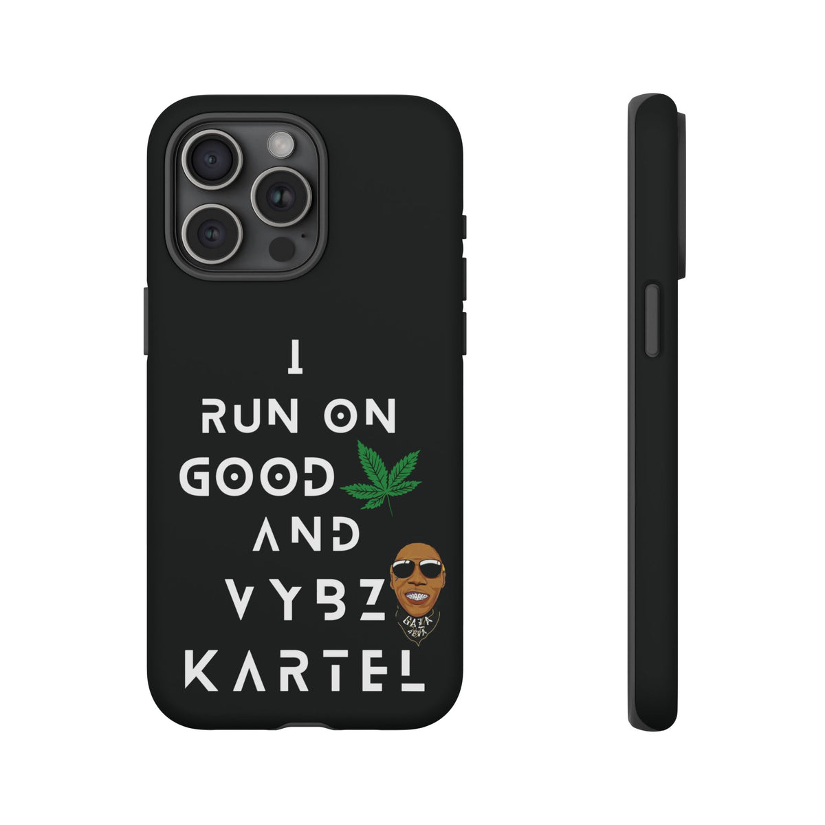 Vybz Kartel & Good Weed Tough Phone Case - Irie Blues Boutique