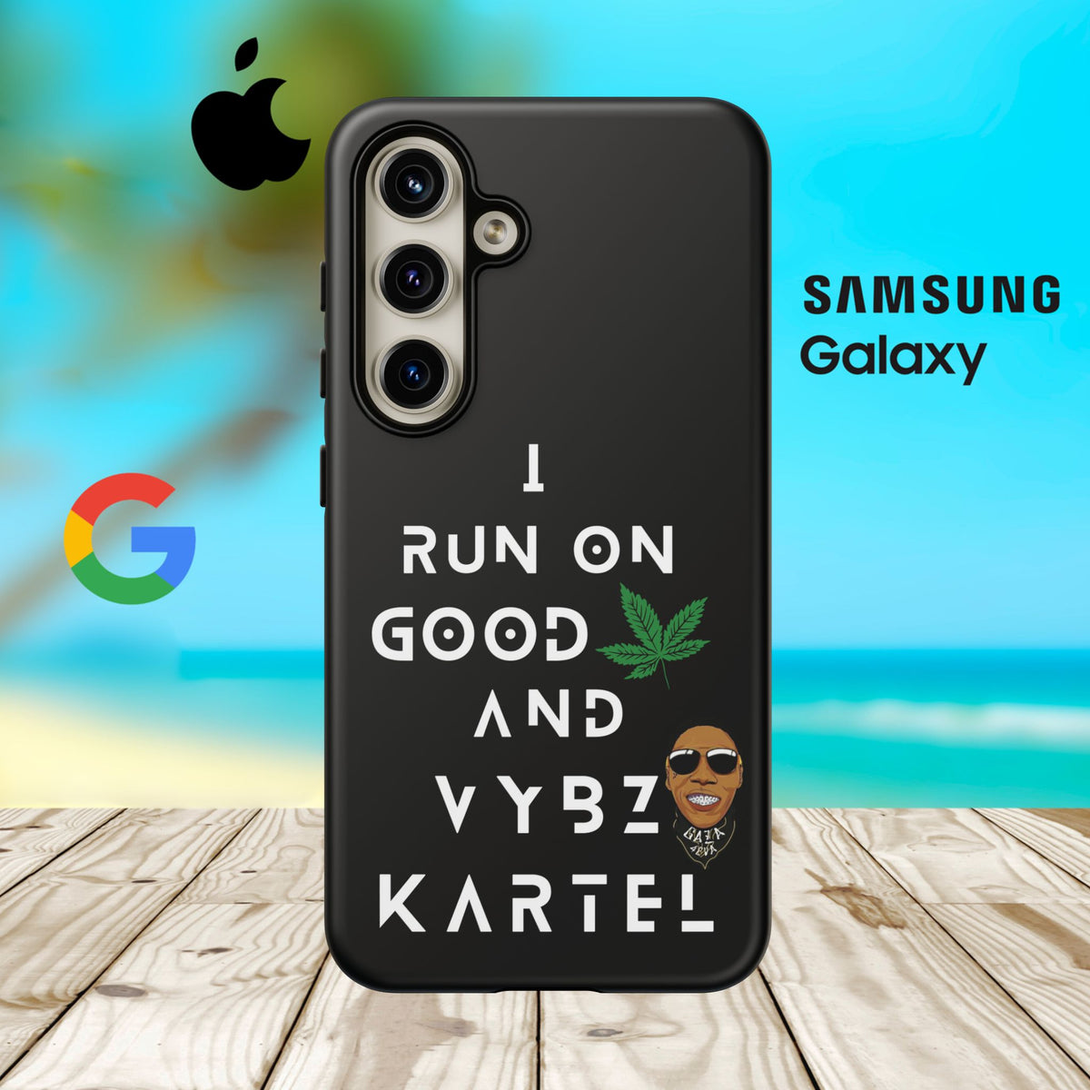 Vybz Kartel & Good Weed Tough Phone Case - Irie Blues Boutique