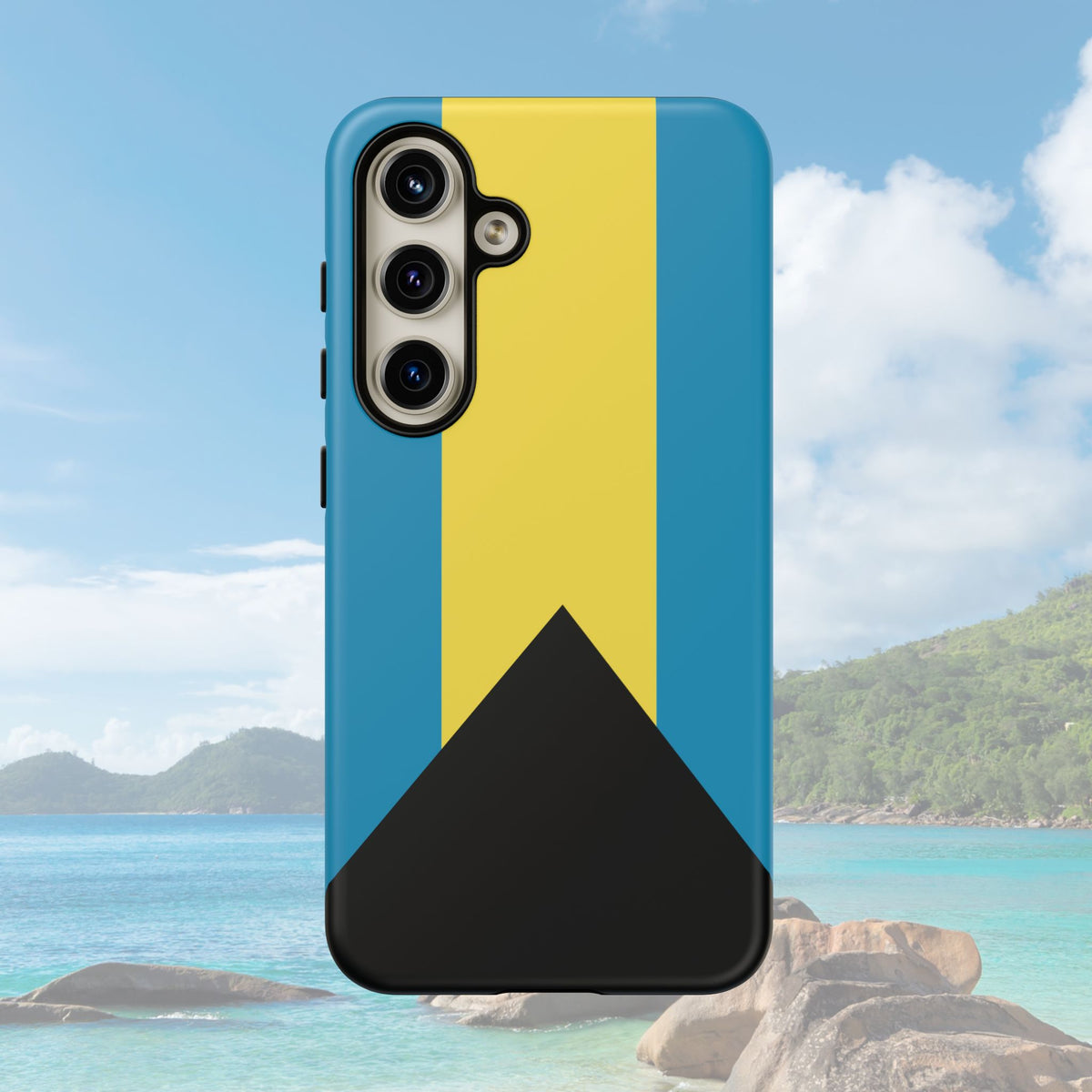 Bahamas Flag Tough Phone Case - Irie Blues Boutique