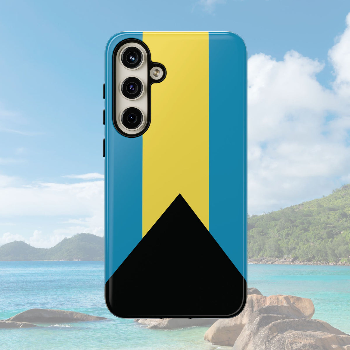 Bahamas Flag Tough Phone Case - Irie Blues Boutique
