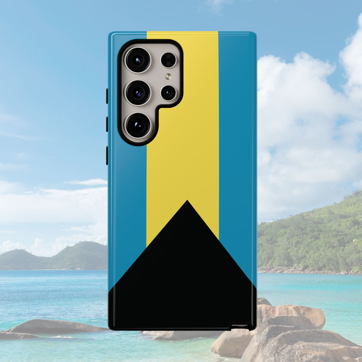 Bahamas Flag Tough Phone Case - Irie Blues Boutique