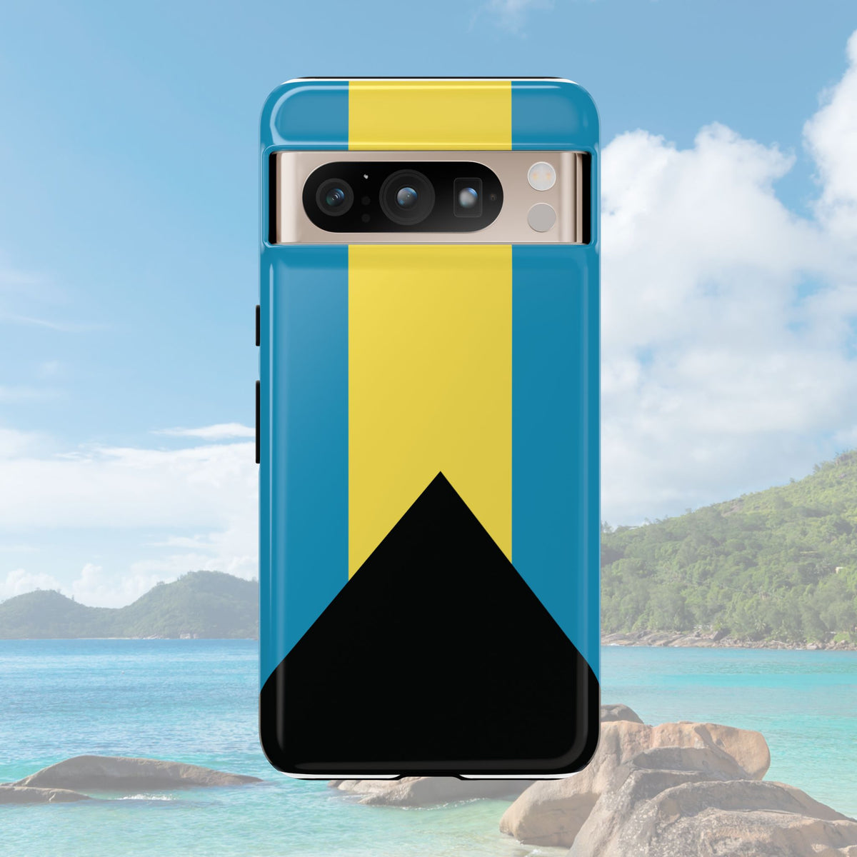 Bahamas Flag Tough Phone Case - Irie Blues Boutique