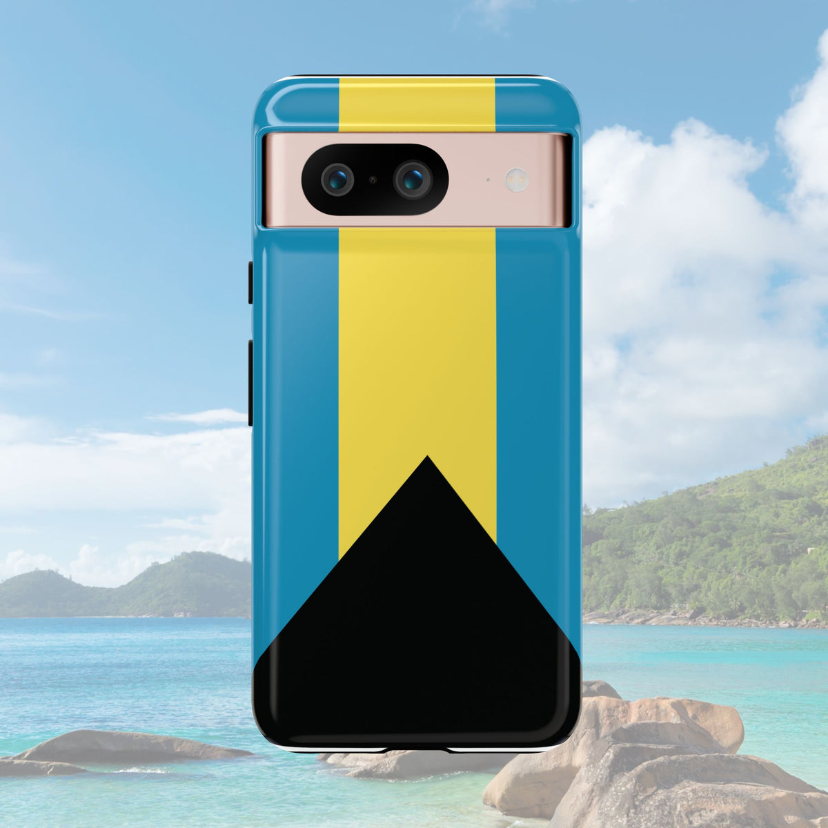 Bahamas Flag Tough Phone Case - Irie Blues Boutique