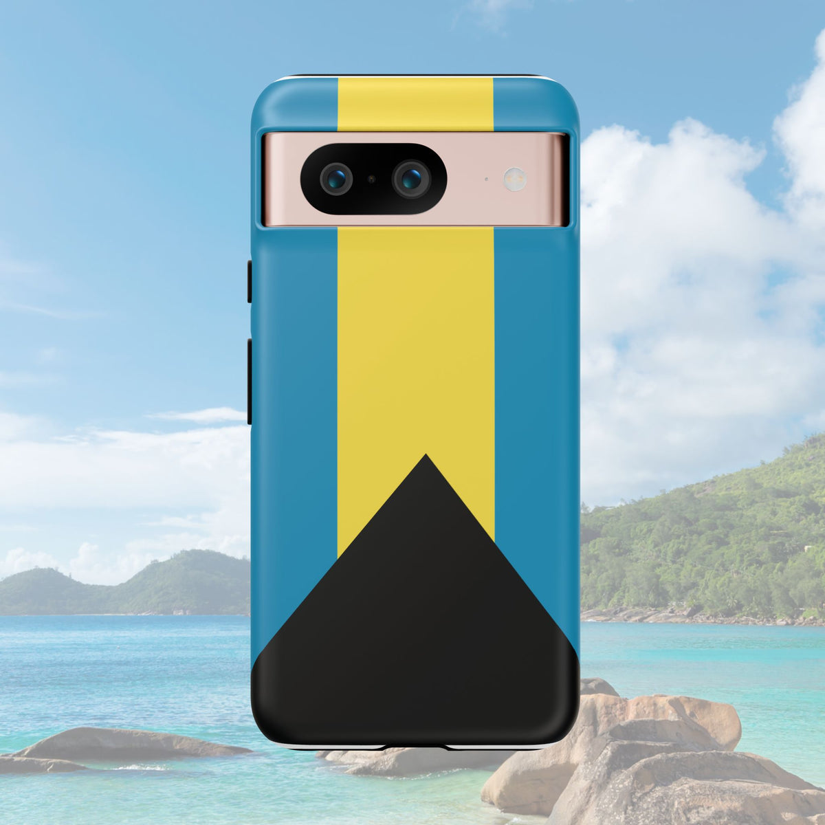 Bahamas Flag Tough Phone Case - Irie Blues Boutique