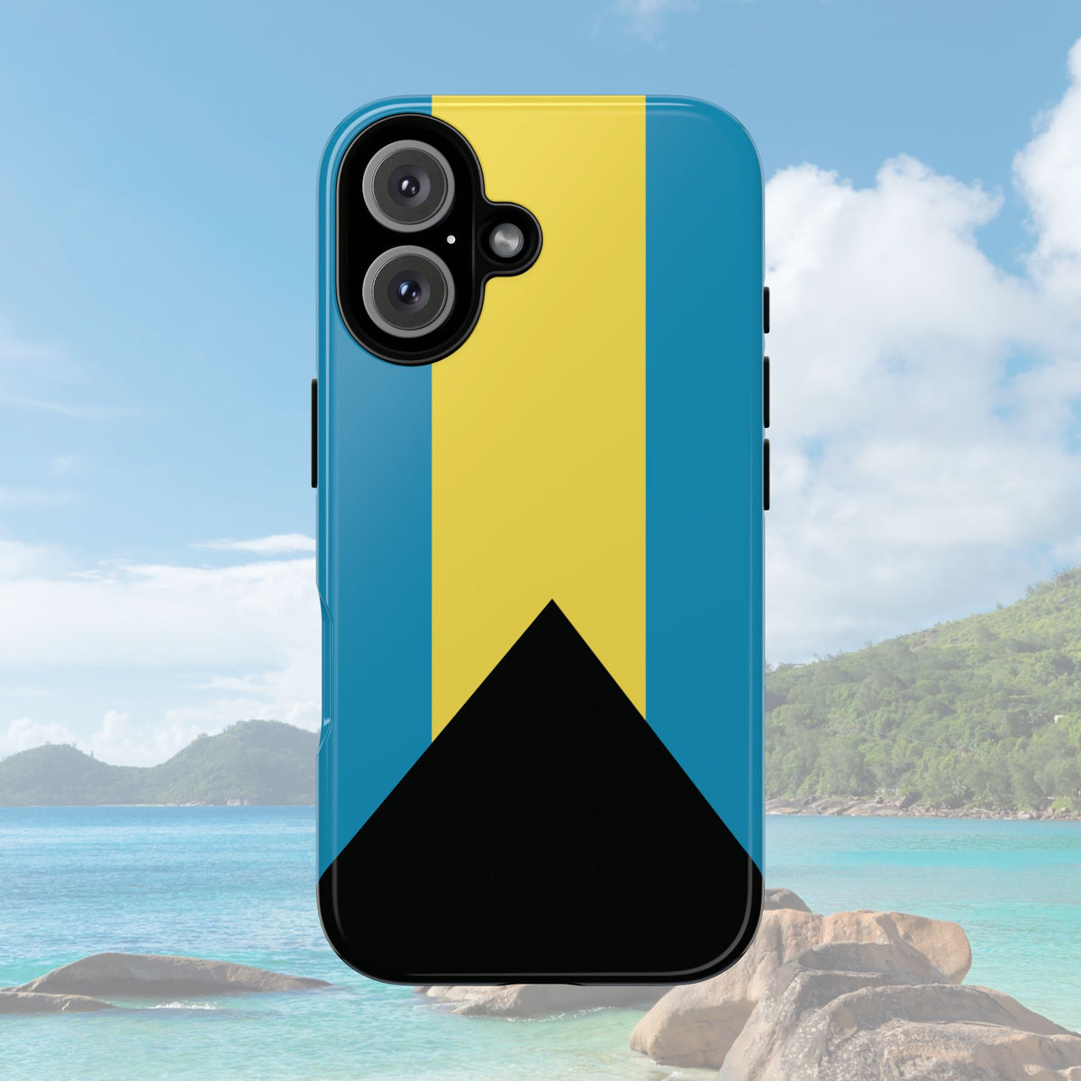 Bahamas Flag Tough Phone Case - Irie Blues Boutique