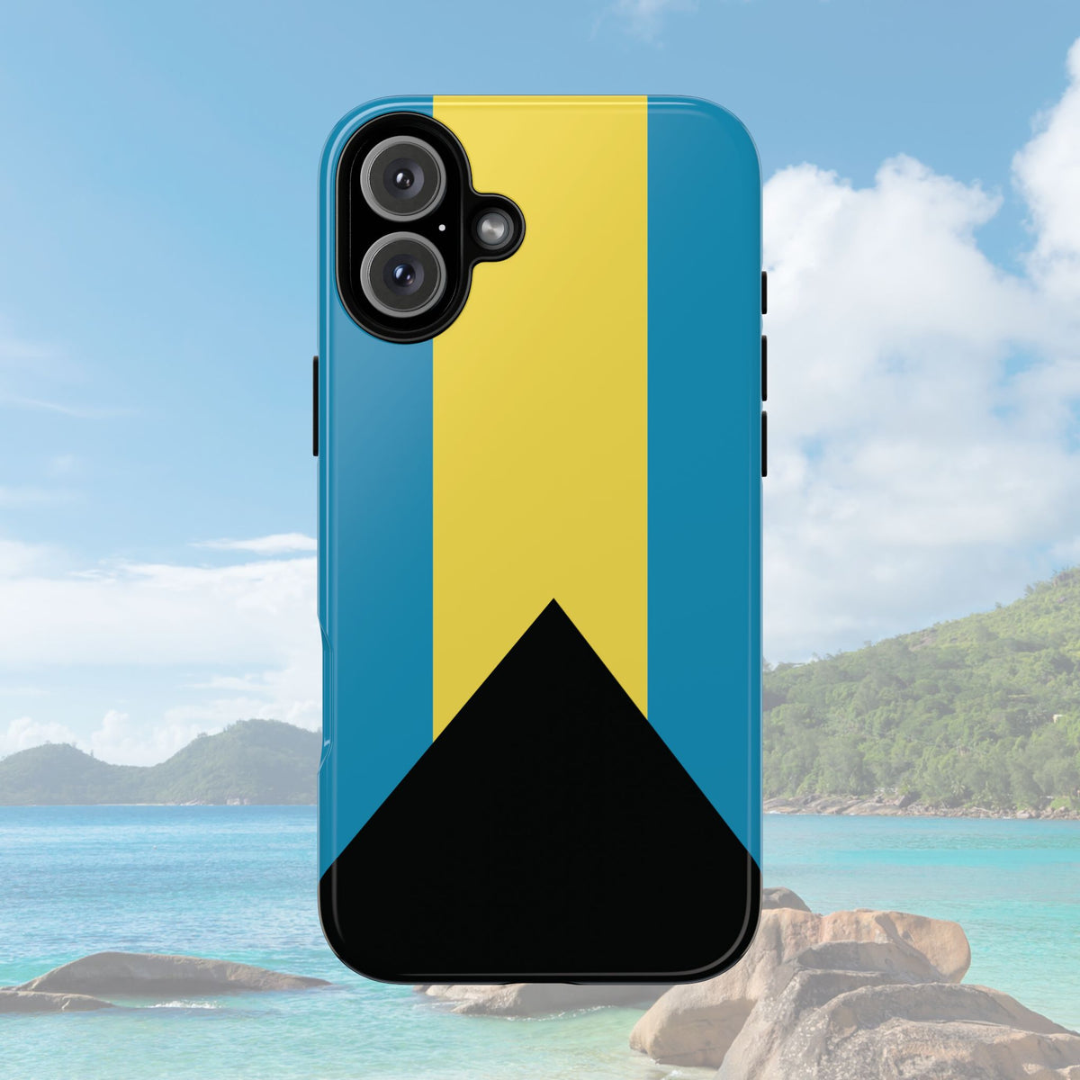 Bahamas Flag Tough Phone Case - Irie Blues Boutique