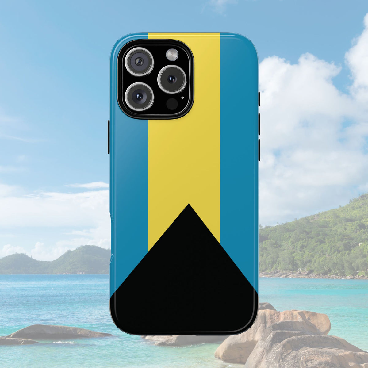 Bahamas Flag Tough Phone Case - Irie Blues Boutique
