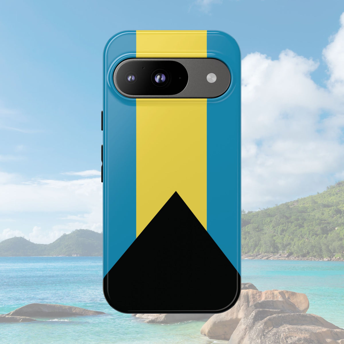 Bahamas Flag Tough Phone Case - Irie Blues Boutique