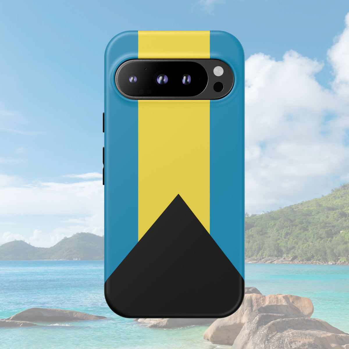 Bahamas Flag Tough Phone Case - Irie Blues Boutique